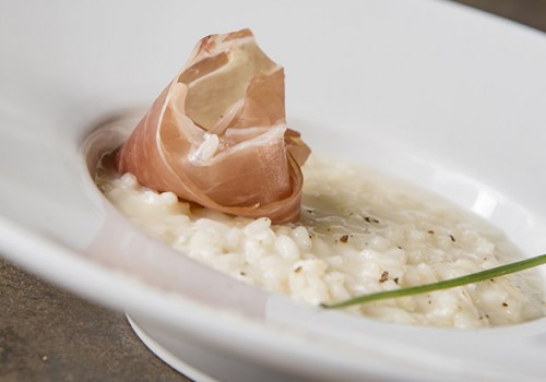 Risotto vialone nano, moscato di scanzo docg,